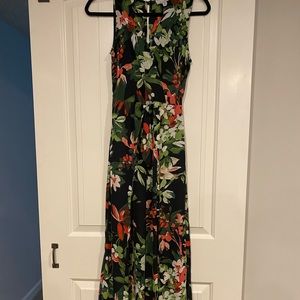 Floral romper - only worn once!